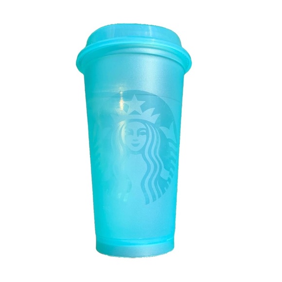 Starbucks Other - Turquoise Starbucks Blue Reusable Tumbler